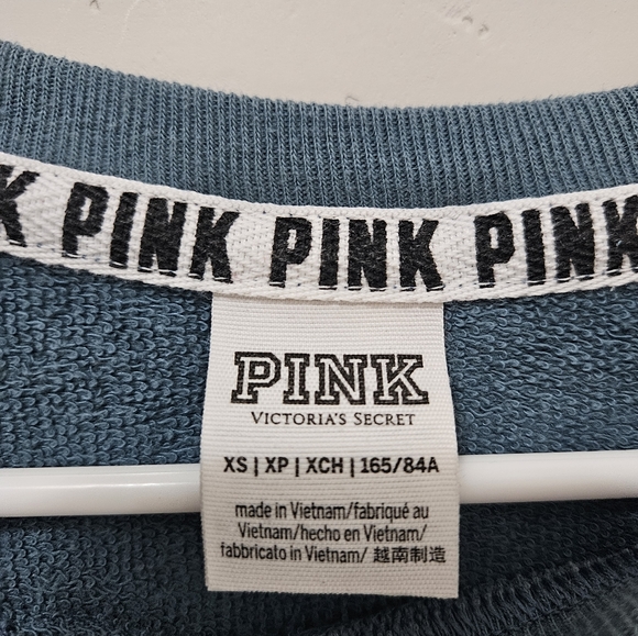 Victoria’s Secret Pink logo sweatshirt XS - Picture 4 of 5